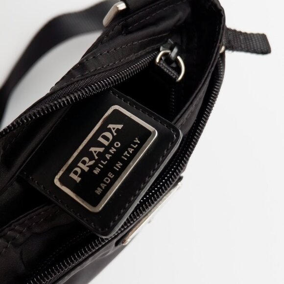 Authentic Preowned Prada Black Nylon Crossbody - Picture 12 of 13